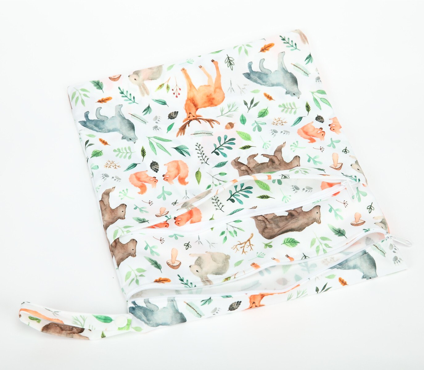 Two Zippered Waterproof Wet Dry Bag Neutral Print