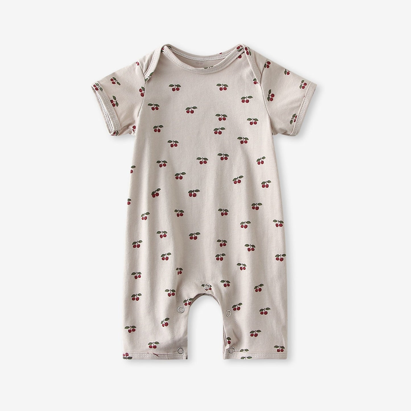 Baby Summer Fruit Print Cotton Romper Jumpsuit 0-24M