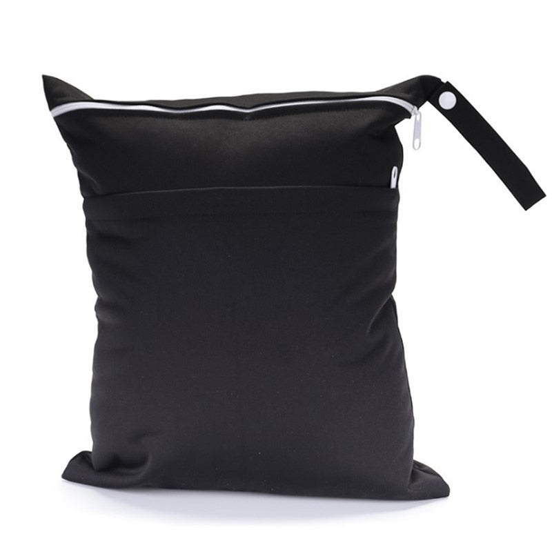 Two Zippered Waterproof Wet Dry Bag Neutral Print