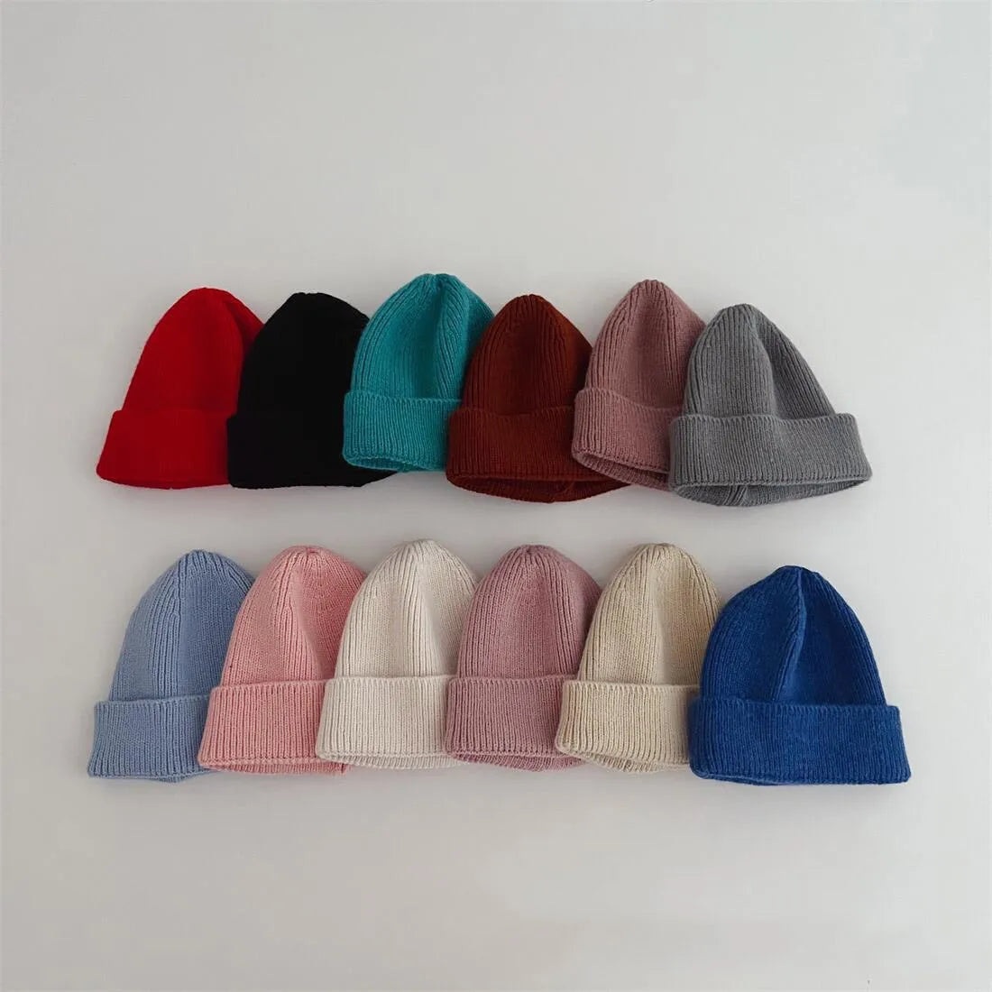 Toddler Kids Unisex Soft Knitted Hat Fall Winter
