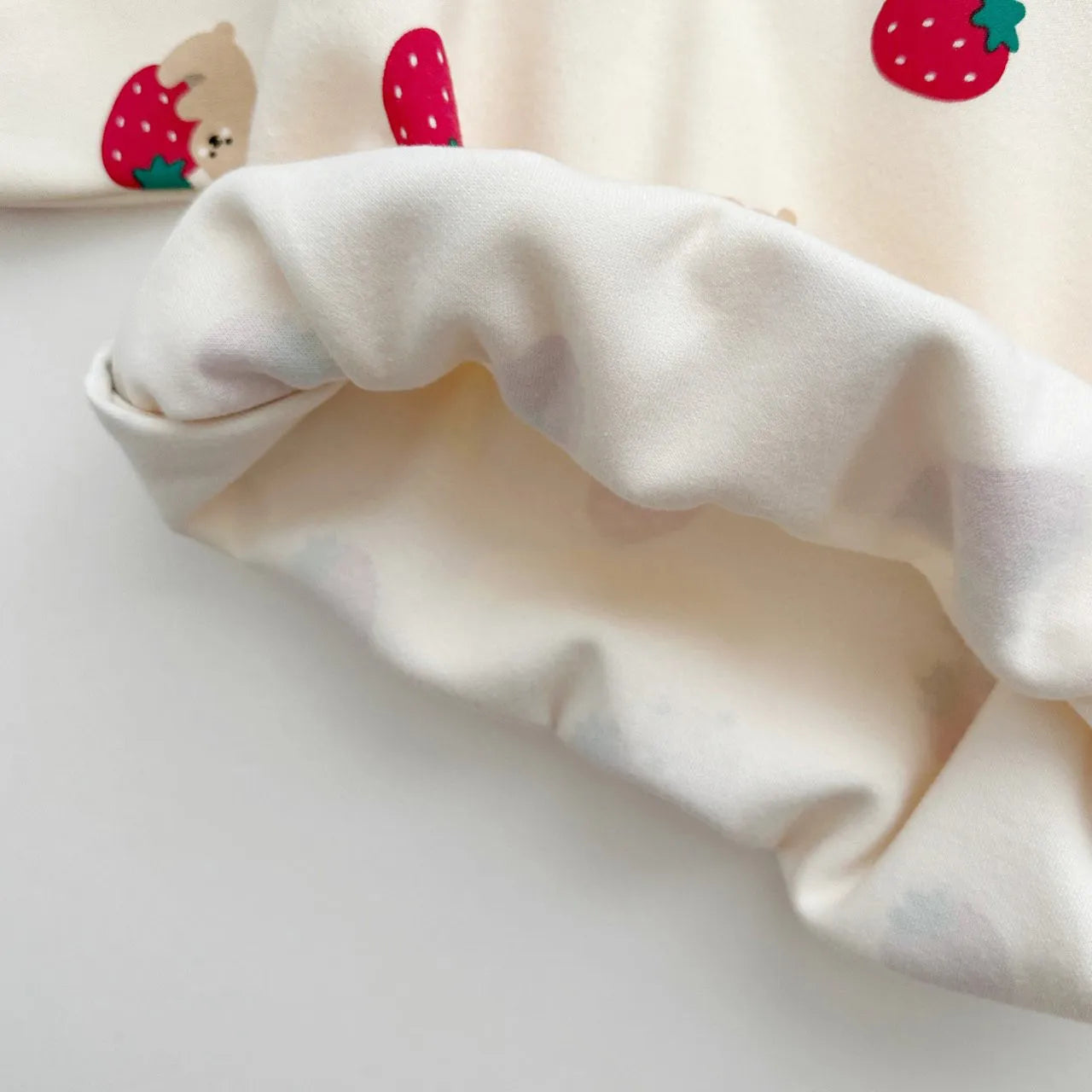 2 Pc Set: Unisex Infant Toddler Strawberry Cotton Sweater and Pants Set