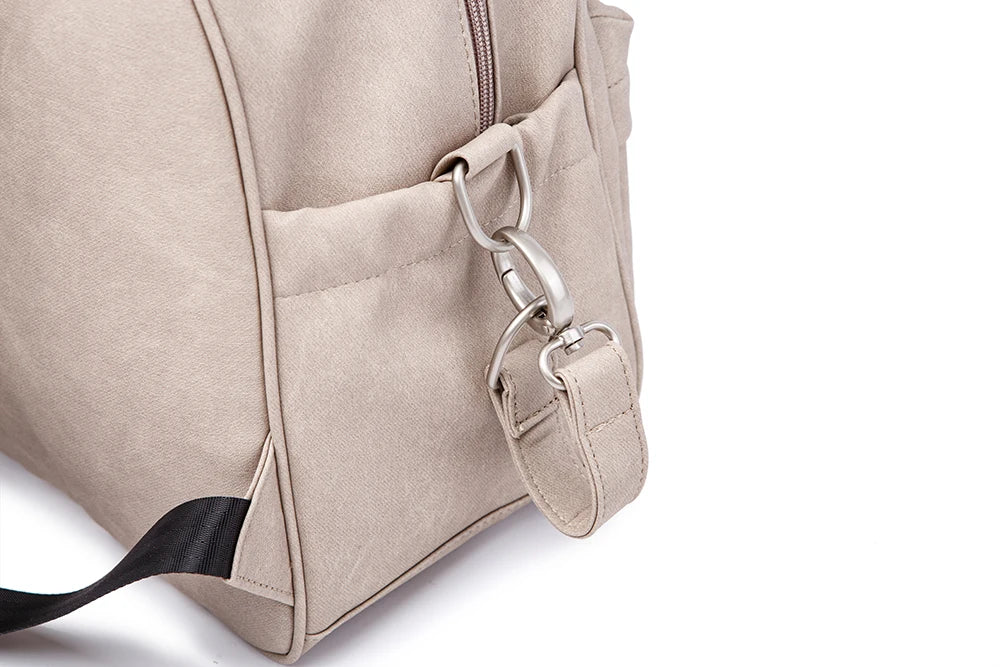 Pebble Leather Diaper Bag Baby Backpack Stroller Fit