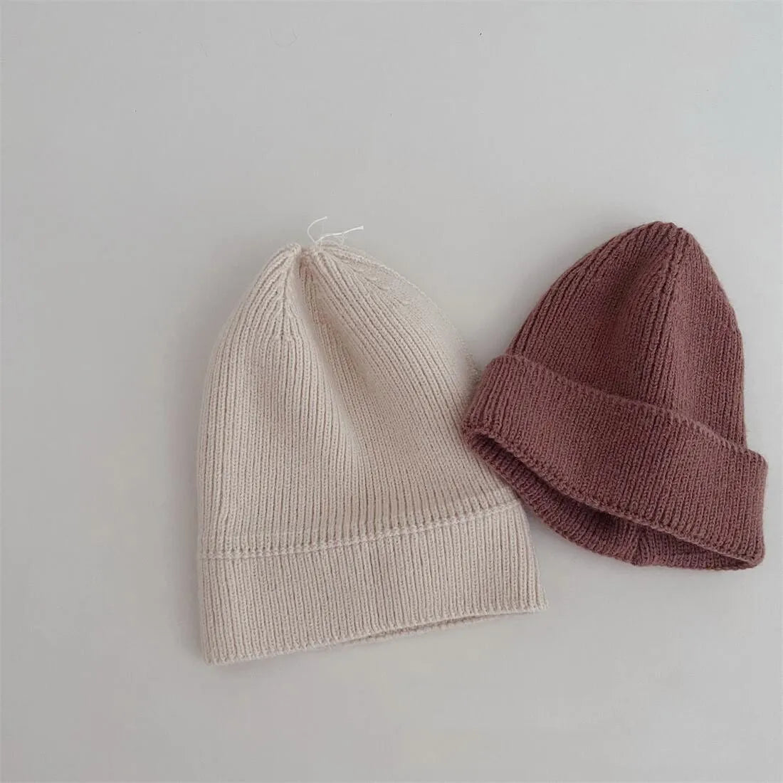 Toddler Kids Unisex Soft Knitted Hat Fall Winter