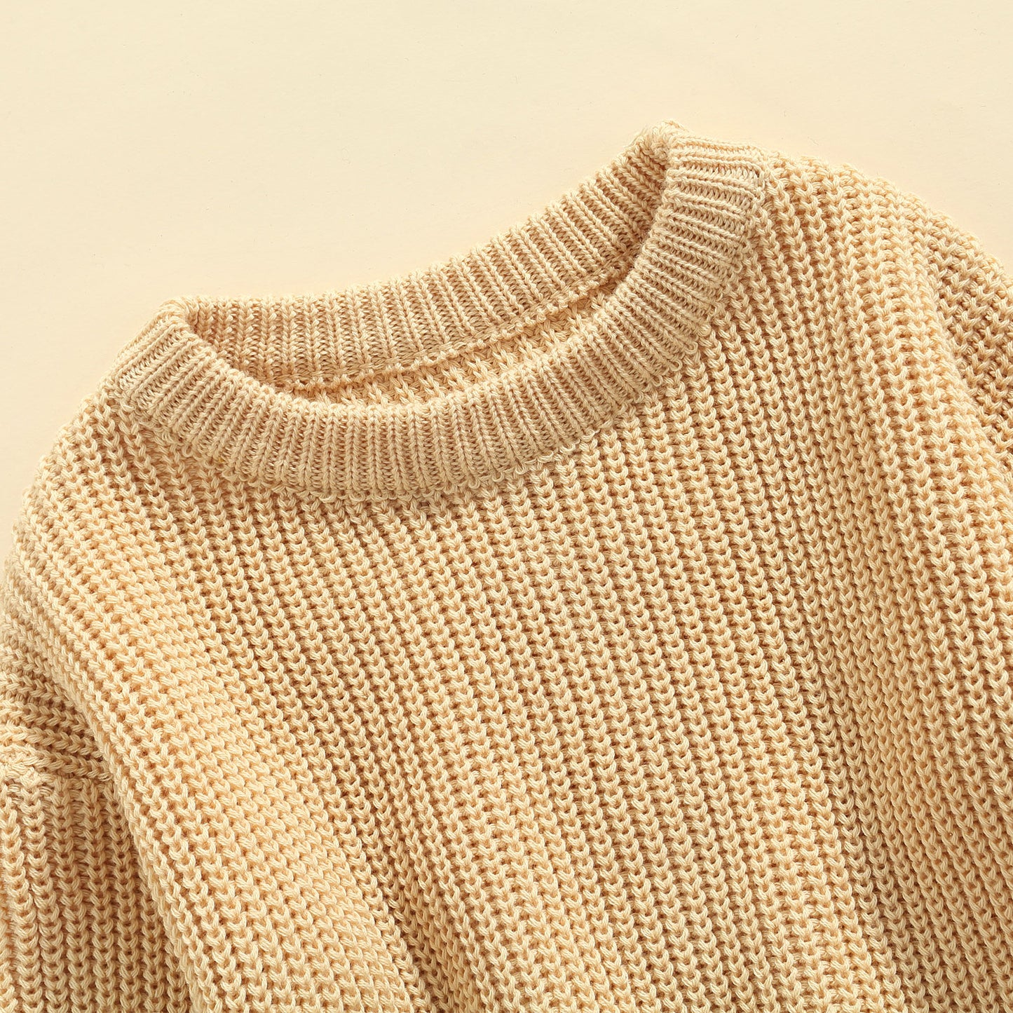 Infant Toddler Multicolor Warm Knit Long Sleeve Sweater Pullover