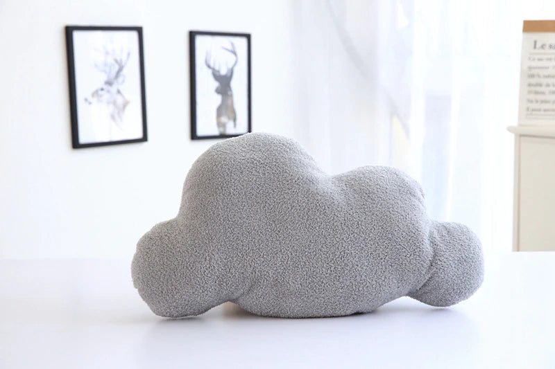 Cloud Sherpa Throw Pillow Cushion Plush Toy Nursery Decoration Gift