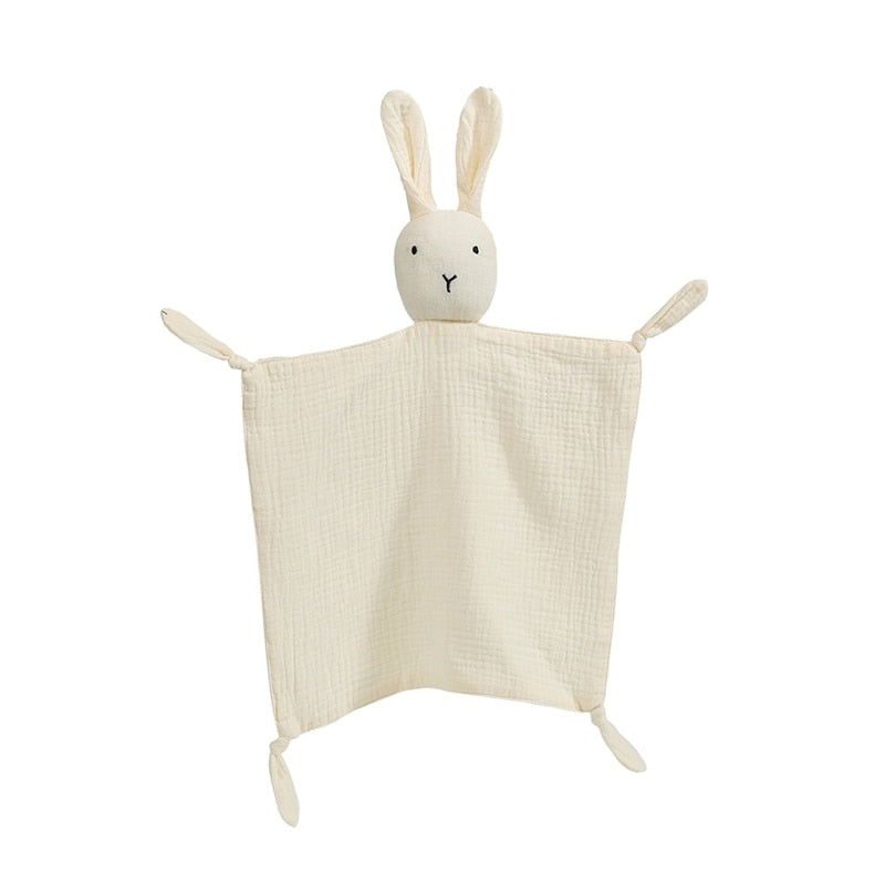 Baby Newborn Bunny Smiley Doll Soother Appease Towel Security Blanket Lovey