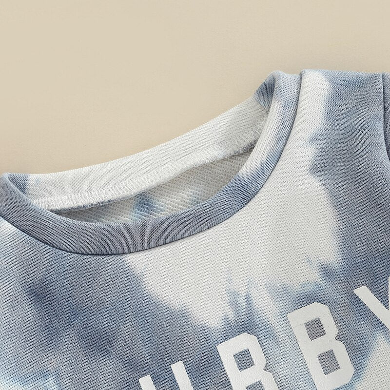 Unisex Infant Toddler Bubby Tie-Dye Crew Neck Pullover