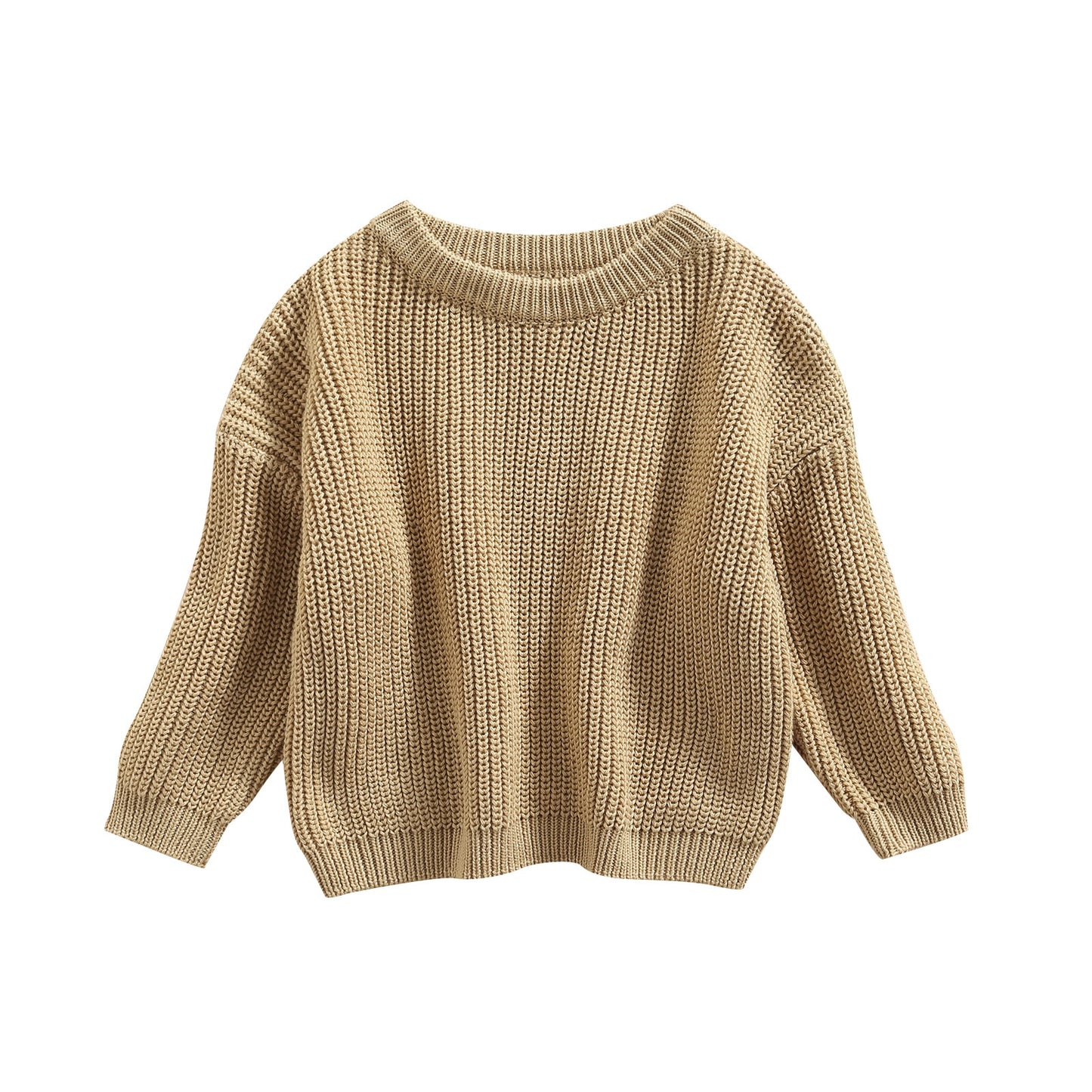 Infant Toddler Multicolor Warm Knit Long Sleeve Sweater Pullover