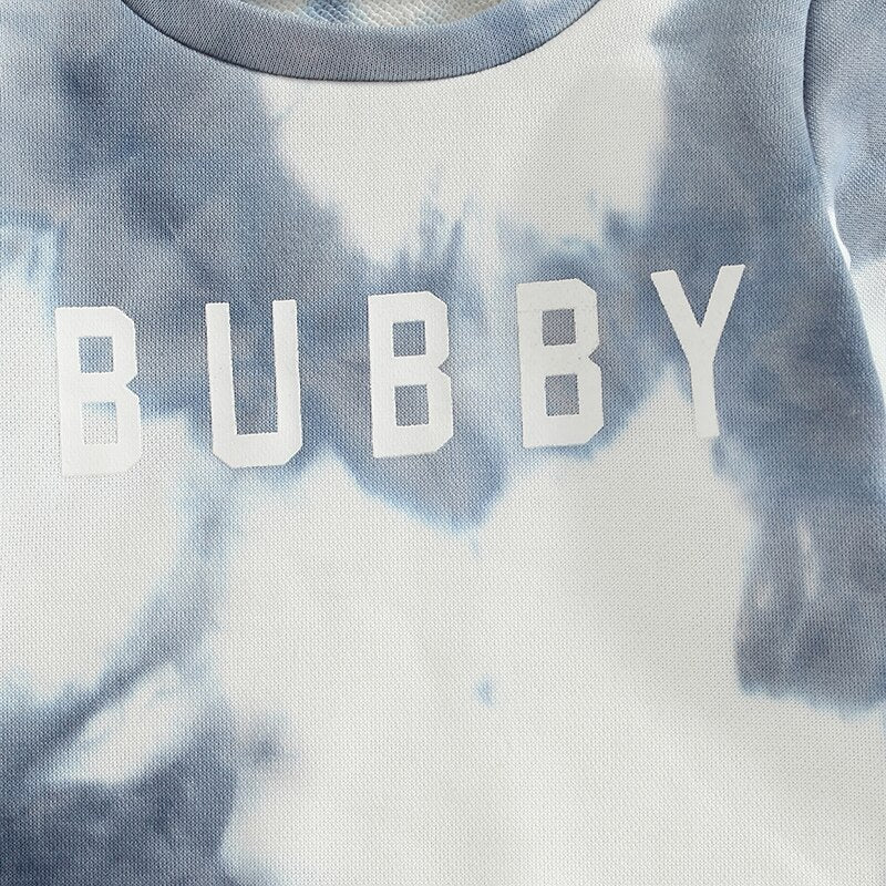 Unisex Infant Toddler Bubby Tie-Dye Crew Neck Pullover