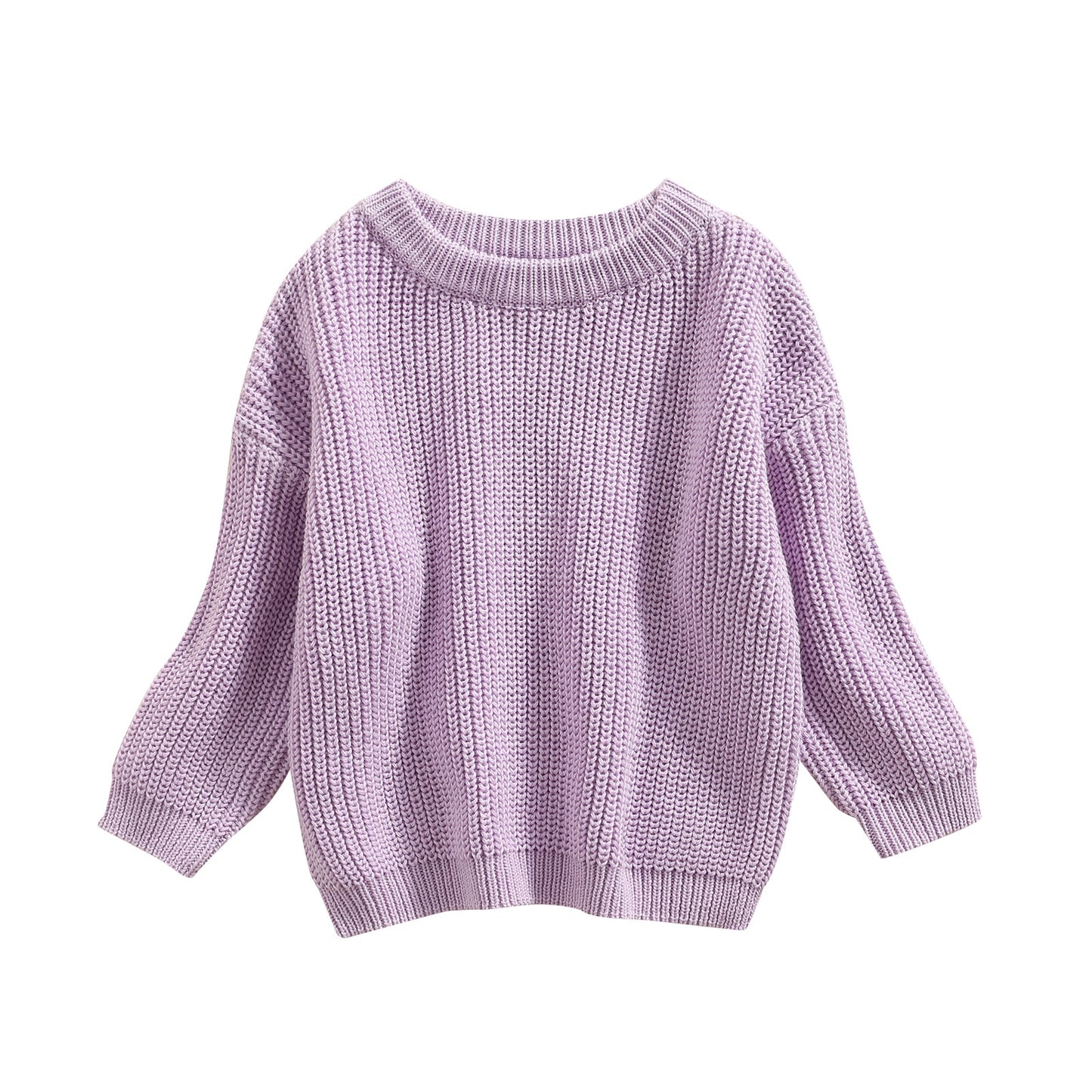 Infant Toddler Multicolor Warm Knit Long Sleeve Sweater Pullover