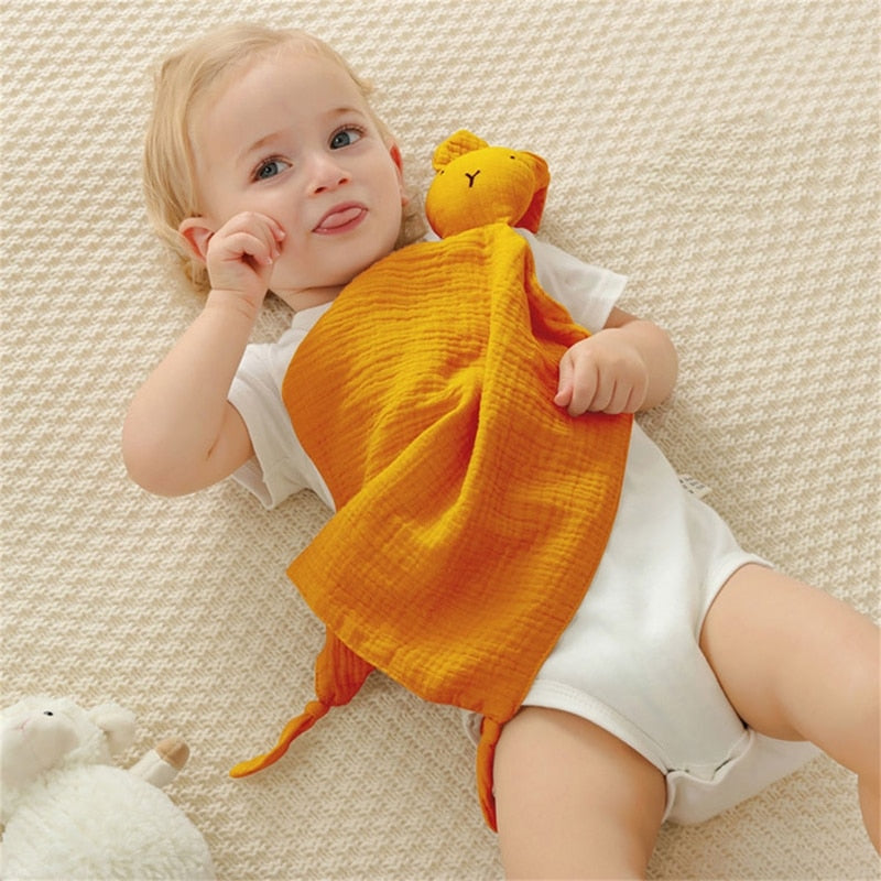 Baby Newborn Bunny Smiley Doll Soother Appease Towel Security Blanket Lovey