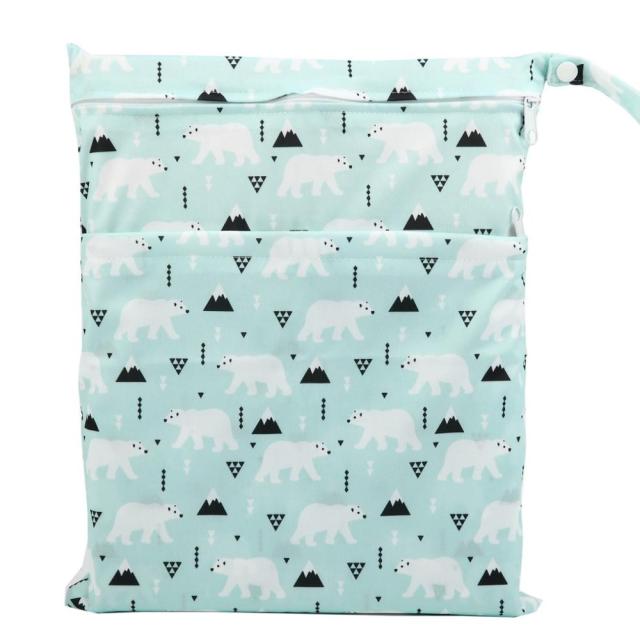 Two Zippered Waterproof Wet Dry Bag