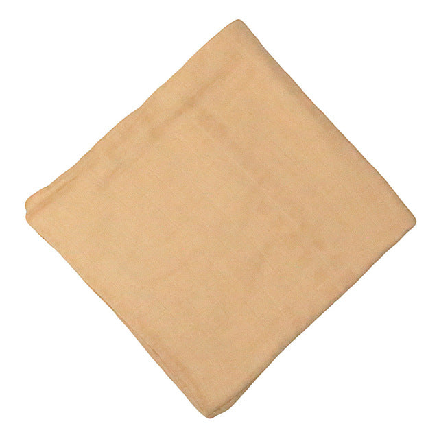 Solid Color Muslin Swaddle Blankets