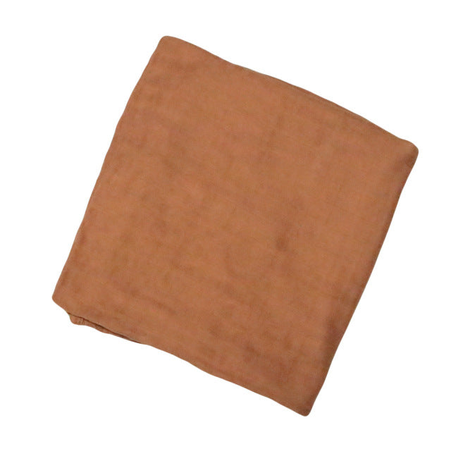 Solid Color Muslin Swaddle Blankets