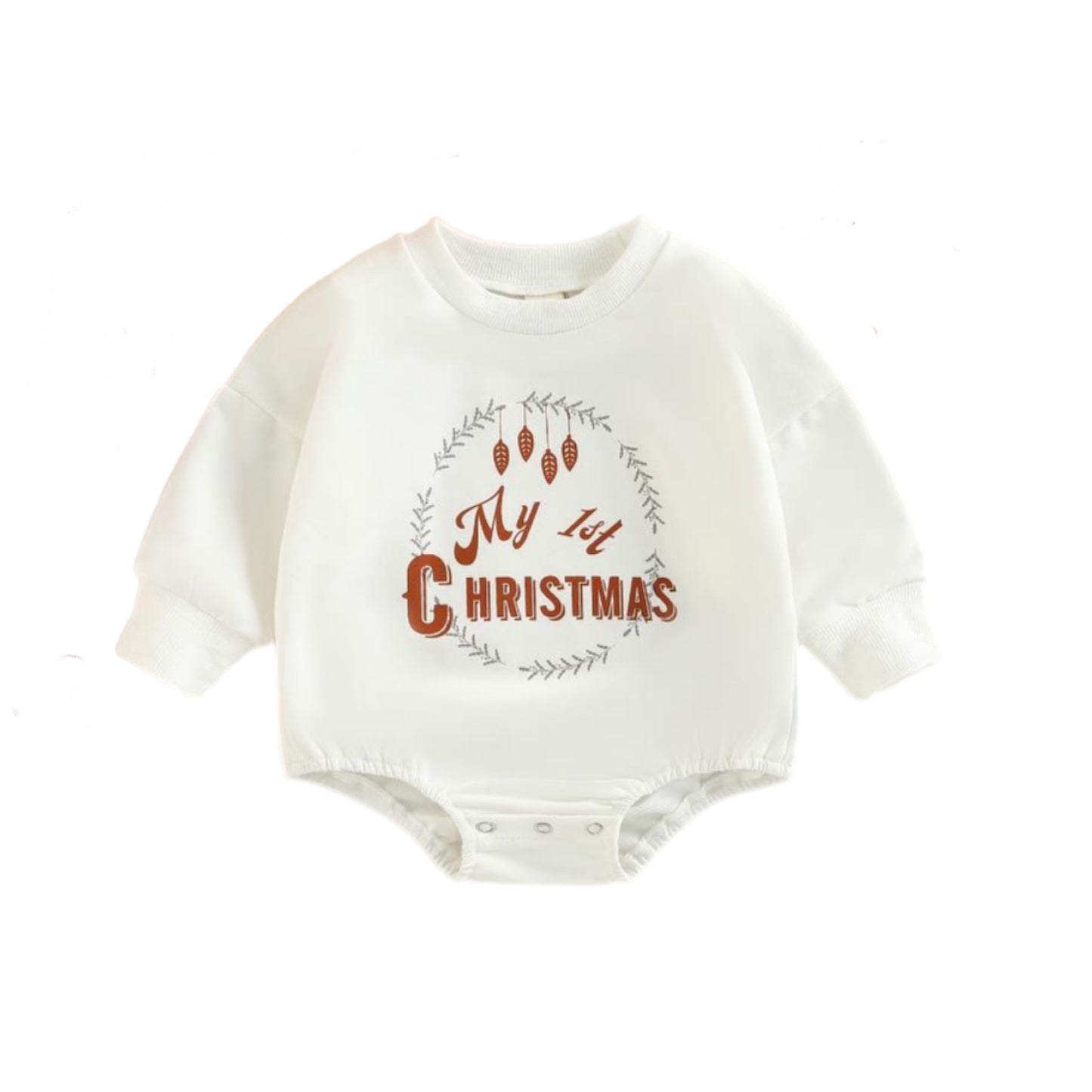 Unisex Infant Toddler Christmas Winter Print Long Sleeve Pullover Sweater