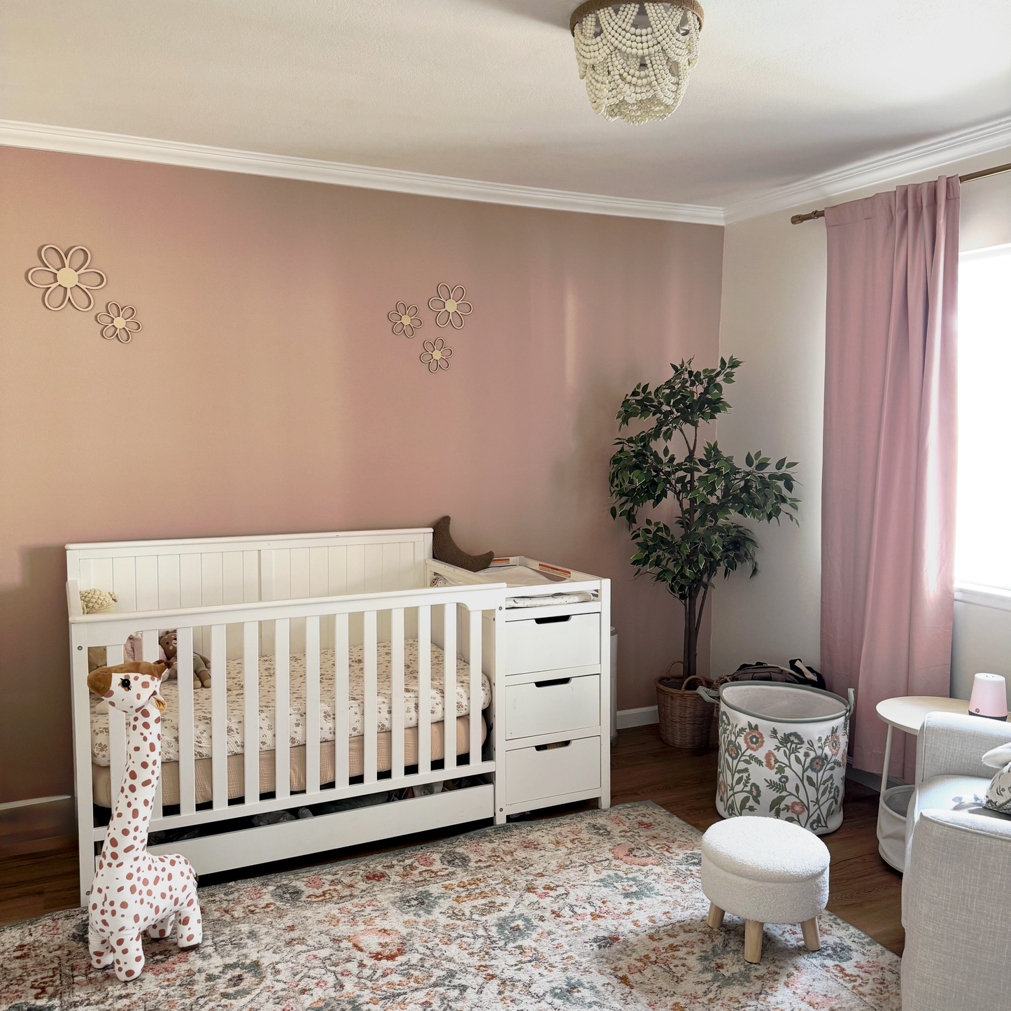 Plush Standing Giraffe Stuffed Animal Toy Doll