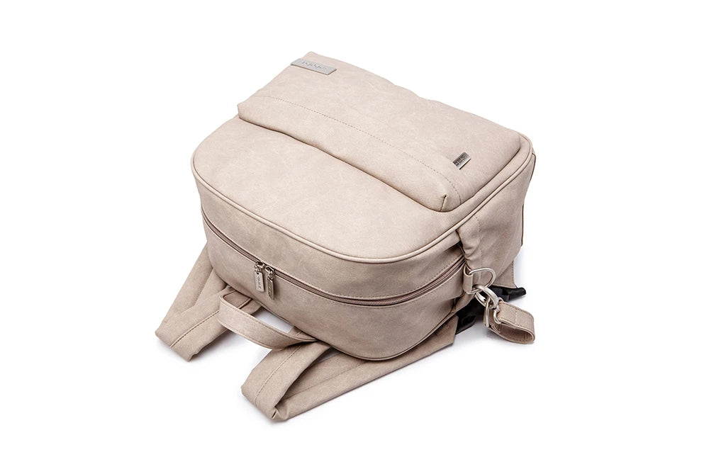 Pebble Leather Diaper Bag Baby Backpack Stroller Fit