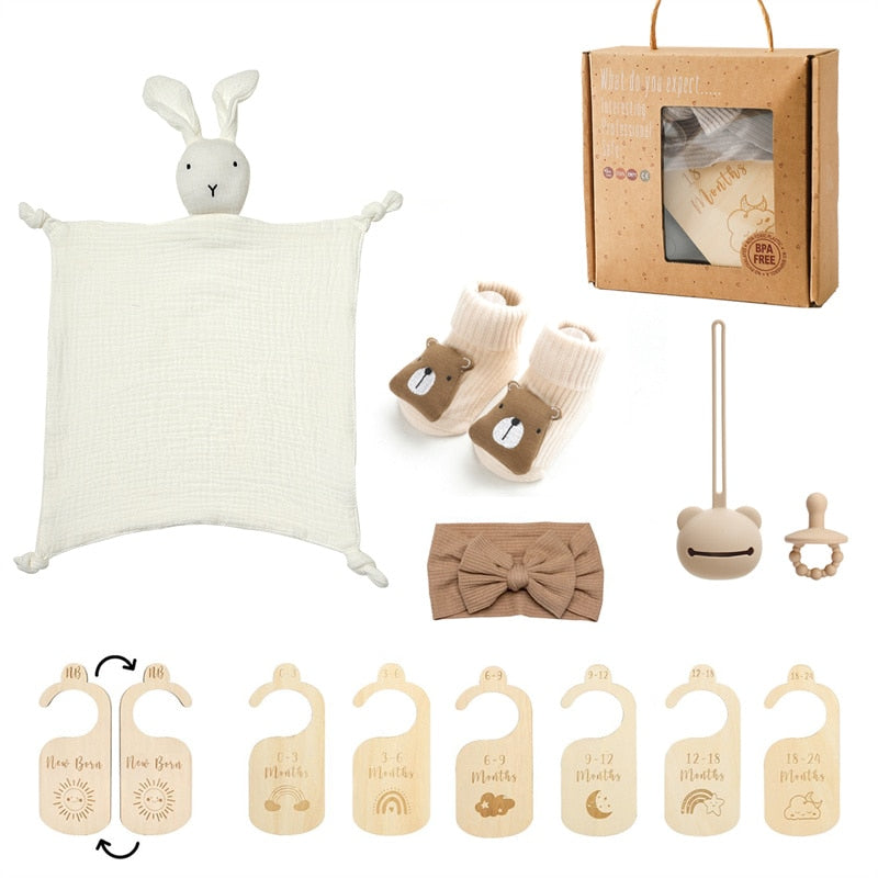 8 pz/set Storage Organizer Home neonato a 24 mesi regalo Baby Closet  divisore divisori divisori per carte di legno appendiabiti - AliExpress
