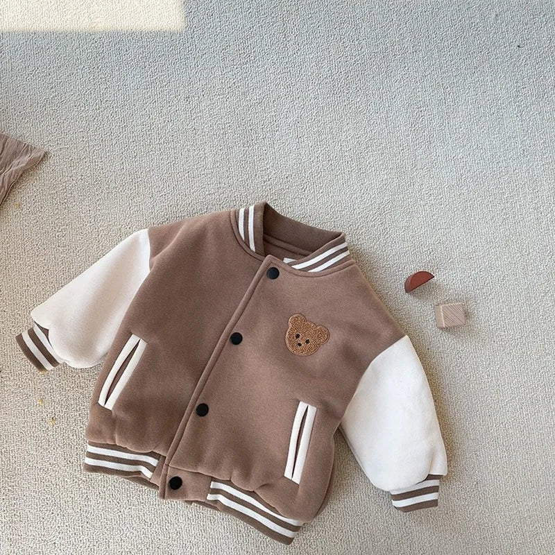 Baby Toddler Fleece Bear Jacket Outerwear Coat