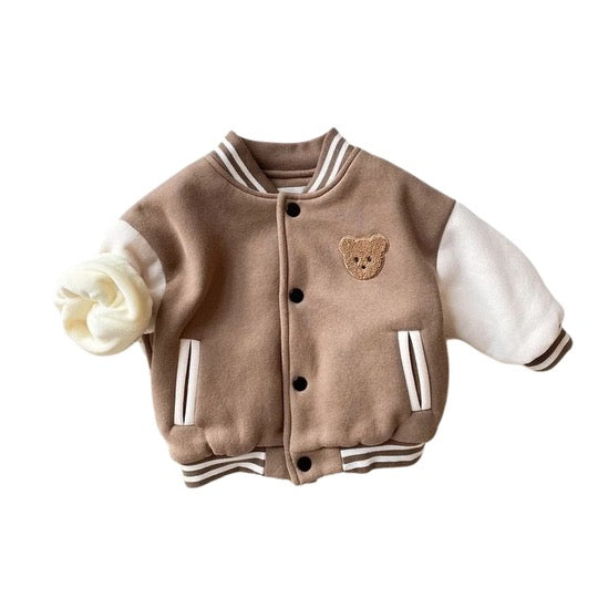 Baby Toddler Fleece Bear Jacket Outerwear Coat