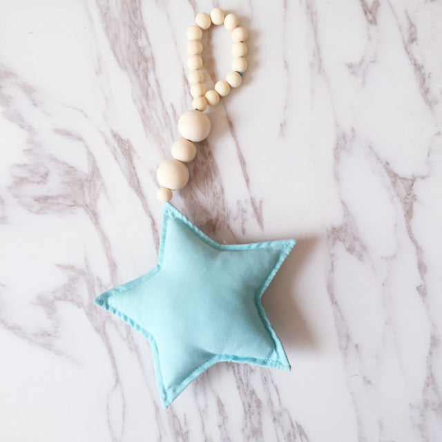 Boho Nordic Hanging Star Wall Decoration for Nursery Kids Room Home Decor