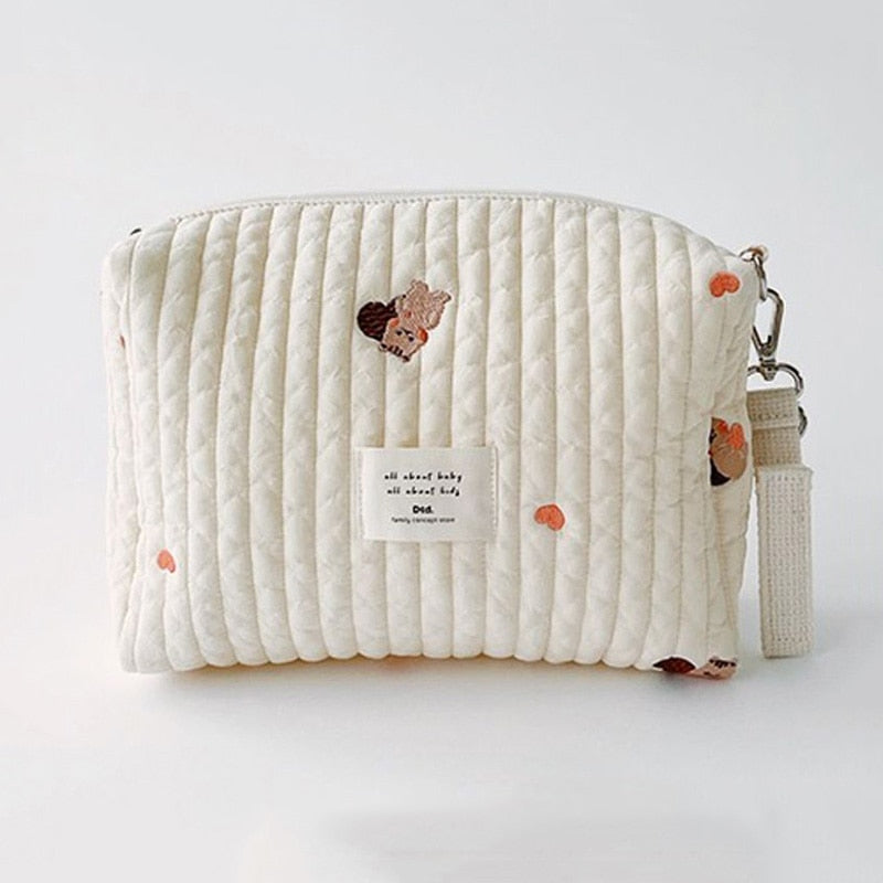 Bear Floral Print Small Baby Diaper Bag Stroller Bag Organizer – Honey &  Daisy