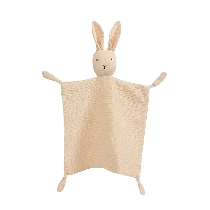 Baby Newborn Bunny Smiley Doll Soother Appease Towel Security Blanket Lovey
