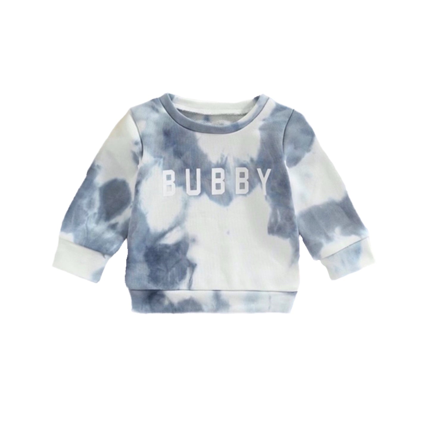 Unisex Infant Toddler Bubby Tie-Dye Crew Neck Pullover