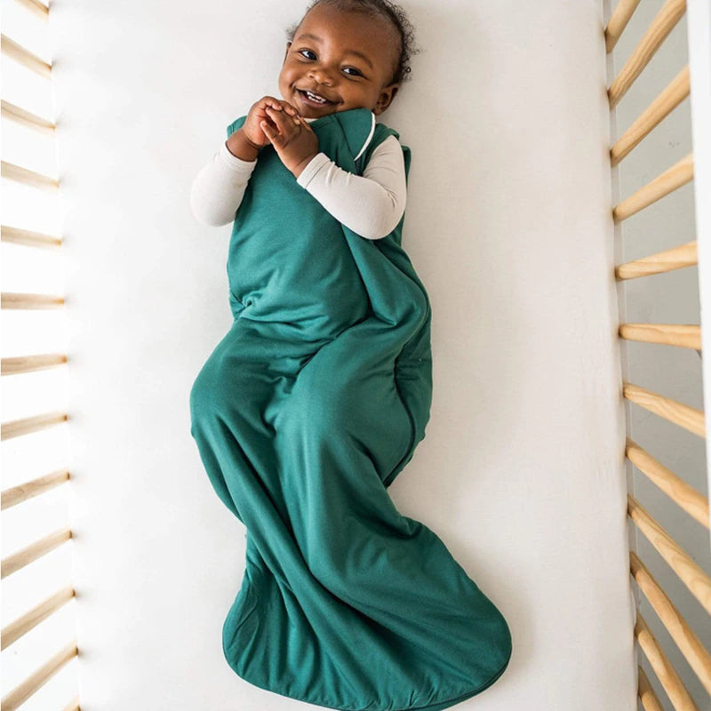0-36M Bamboo Dark Green 1.0 TOG  Infant Baby Toddler Sleep Sack Sleep Bag
