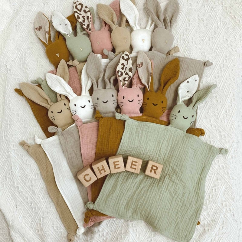 Baby Newborn Bunny Doll Soother Appease Towel Security Blanket Lovey